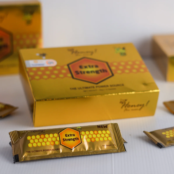 EXTRA STRENGTH Royal Honey For Men 12 Sachets X 20g - Image 4