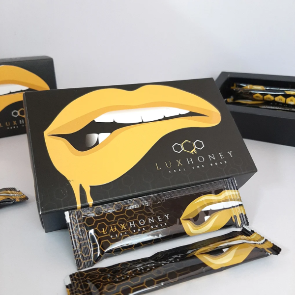 LUXHONEY Feel The Buzz Royal Honey 12 sachets X15g - Image 3