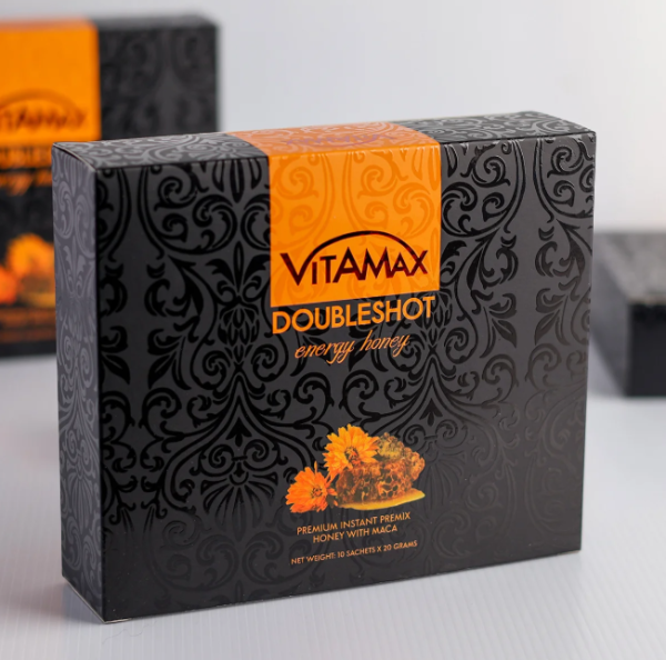 VITAMAX PLUS Double shot Energy Honey With Maca 20g x10 Sachets
