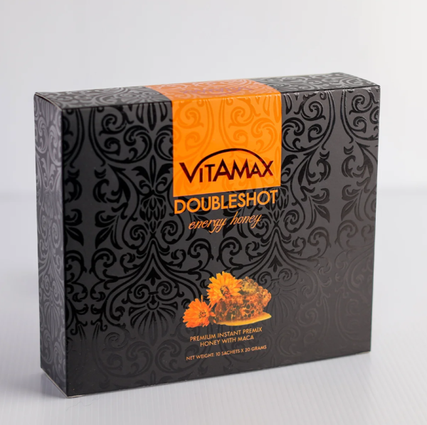 VITAMAX PLUS Double shot Energy Honey With Maca 10 Sachets X 20g - Image 3