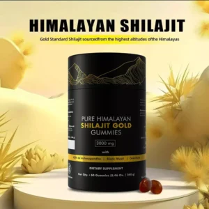 🟡 HoneyB2B Himalayan Shilajit Gold Gummies – Nature’s Power in Every Bite