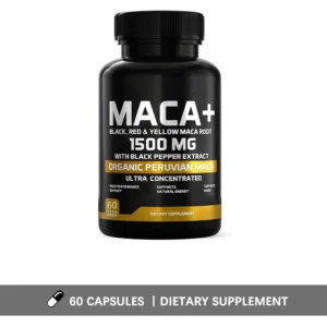 HoneyB2B | Organic Maca Root Capsules – Daily Vitality, Energy & Performance Support (Retail Pack)