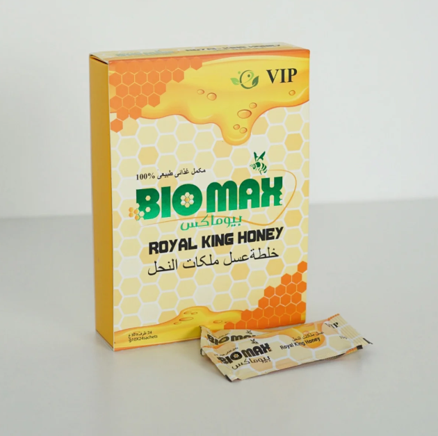 biomaxroyalking20g.png BIO MAX Royal King Honey – Retail Pack - Image 1
