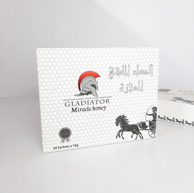gladiator.png GLADIATOR Miracle Honey – Export Carton - Image 1
