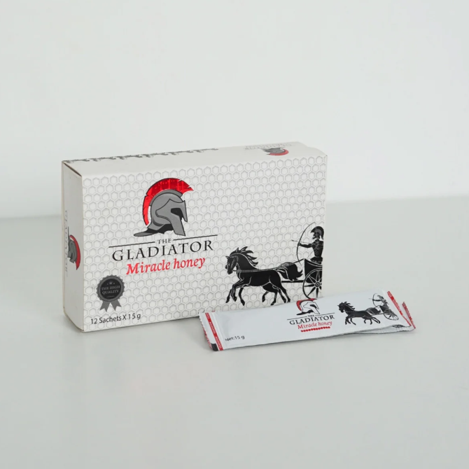 gladiatorx12.png GLADIATOR Miracle Honey – Export Carton - Image 1