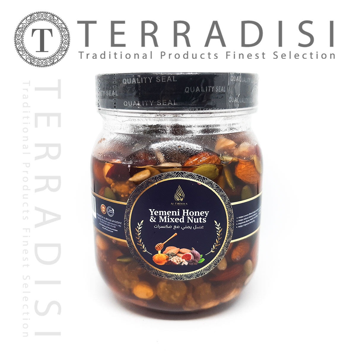 imgi_78_16a0f2f17df7cb568dfcb698e73b1266 The Honeyest Mixed Herbs Honey (250g) – Pure Raw Yemeni Honey with Natural Herbs - Image 1