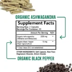 HoneyB2B | Organic Ashwagandha Extract Capsules 2000mg – Daily Balance, Mood & Wellness Support (120 Capsules) - Image 6