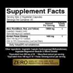 HoneyB2B | Maca & Panax Ginseng Capsules – Daily Vitality, Energy & Performance Support (120 Capsules) - Image 2