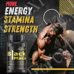 Black Maca Capsules for Men – Strength, Endurance & Daily Vitality Support (Retail Pack) - Image 2