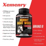 Horny Goat Weed Capsules for Men – Energy, Stamina & Vitality Support (Retail Pack) - Image 3
