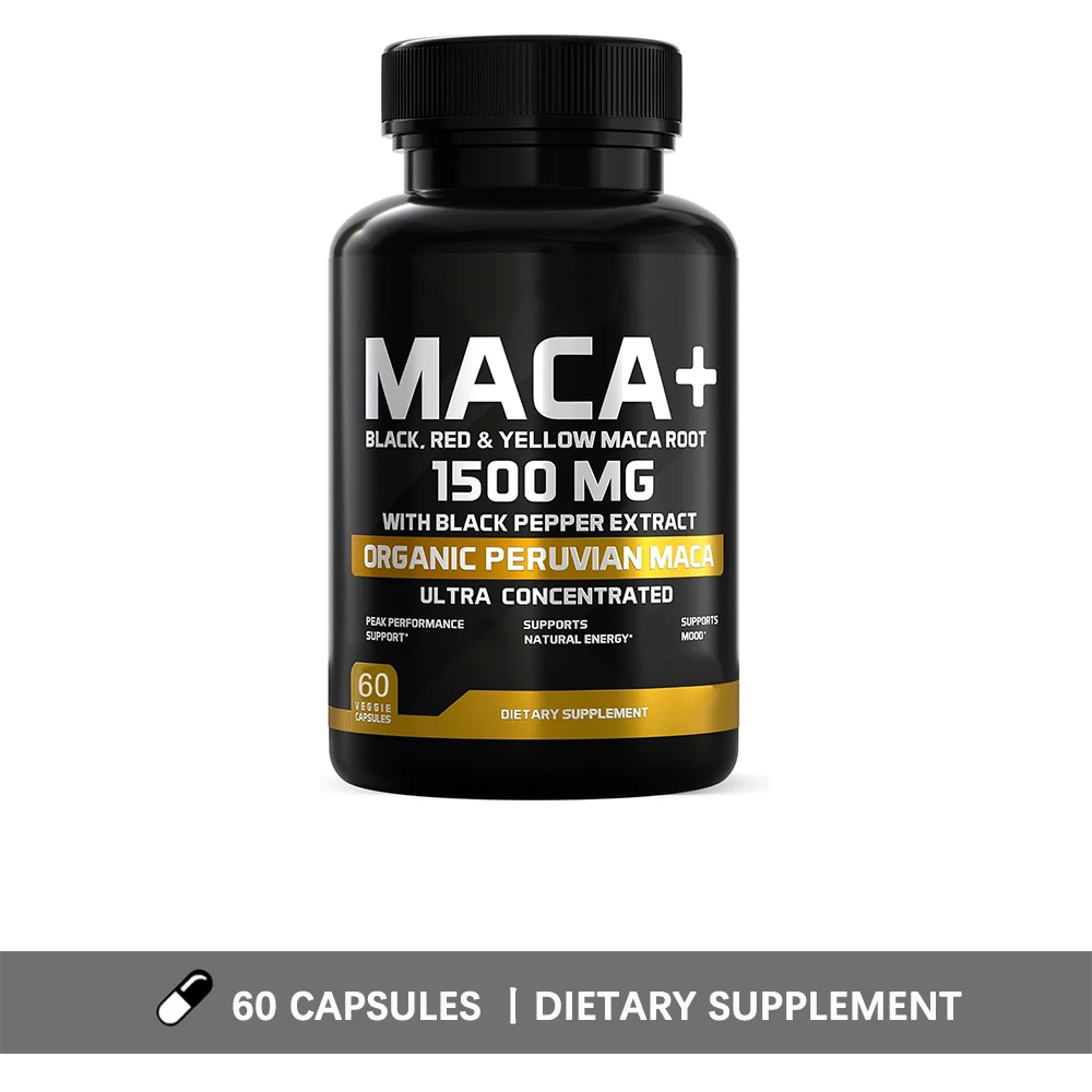 kf-S557196a40ff94723a50340329e0644152-1.webp HoneyB2B | Organic Maca Root Capsules – Daily Vitality, Energy & Performance Support (Retail Pack) - Image 1