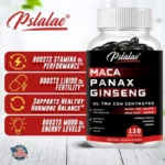 HoneyB2B | Maca & Panax Ginseng Capsules – Daily Vitality, Energy & Performance Support (120 Capsules) - Image 4