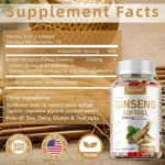 BUPORUI - Lion’s Mane,Reishi & Cordyceps Immune & Energy Support Capsules (Retail Pack) - Image 2