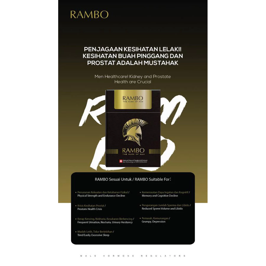 my-11134207-7rasl-mc91ixv2hb7143@resize_w900_nl RAMBO Men’s Booster Health Sachet | 10 Sachets | Swiss-Formulated | Energy • Prostate • Energy Booster - Image 1