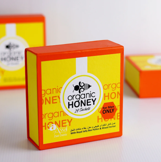 organichoney.png Organic Honey for Men – Retail Pack - Image 1