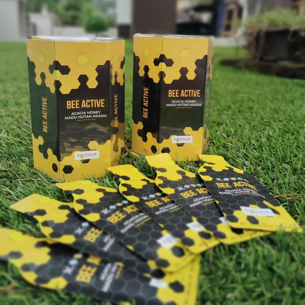sg-11134201-7rdyk-lz4mgssr3alw38 Beeactive Premium Acacia Honey Sachets | Healthy Energy Booster (20g × 10 Sachets) - Image 1