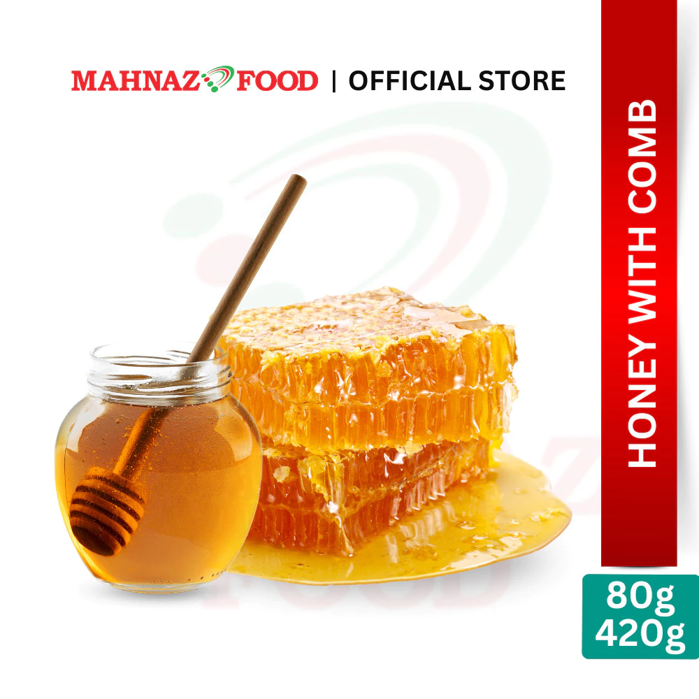 sg-11134201-7rdyt-mdjt88we1olw60 HoneyB2B Pure Honey with Honeycomb (420g) – Natural Raw Honey with Comb Malaysia - Image 1